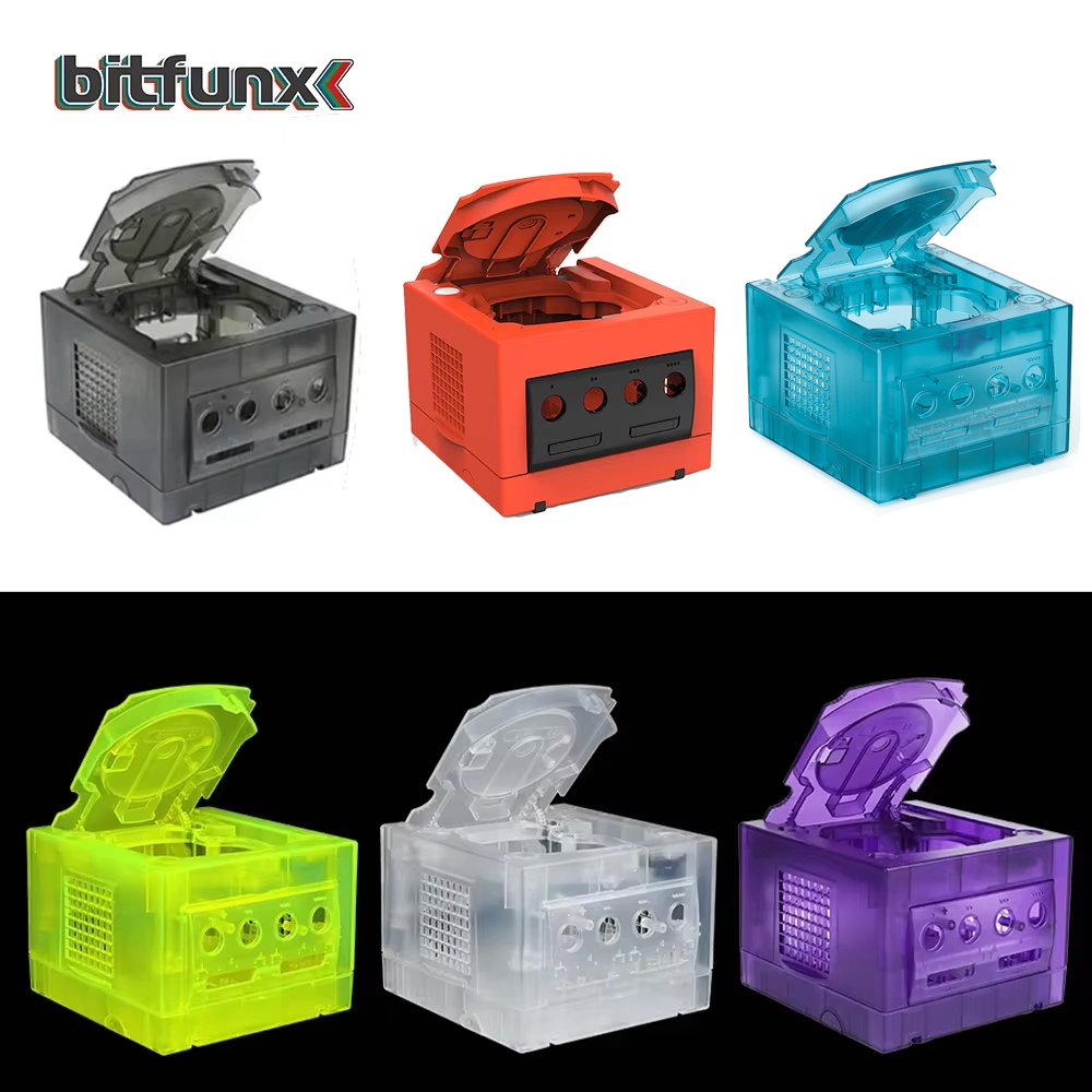 Retro Gaming Nintendo - BitFunx NGC Transparente Box Ersatzhülle für