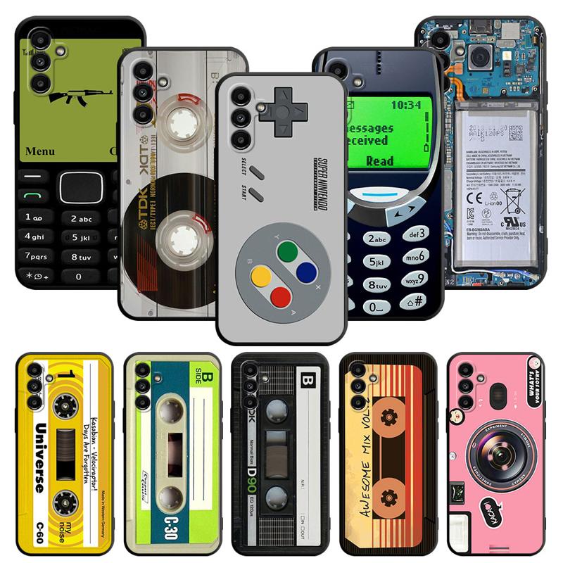 Retro Gaming On Phone - Fall Für Samsung Galaxy A52 A53