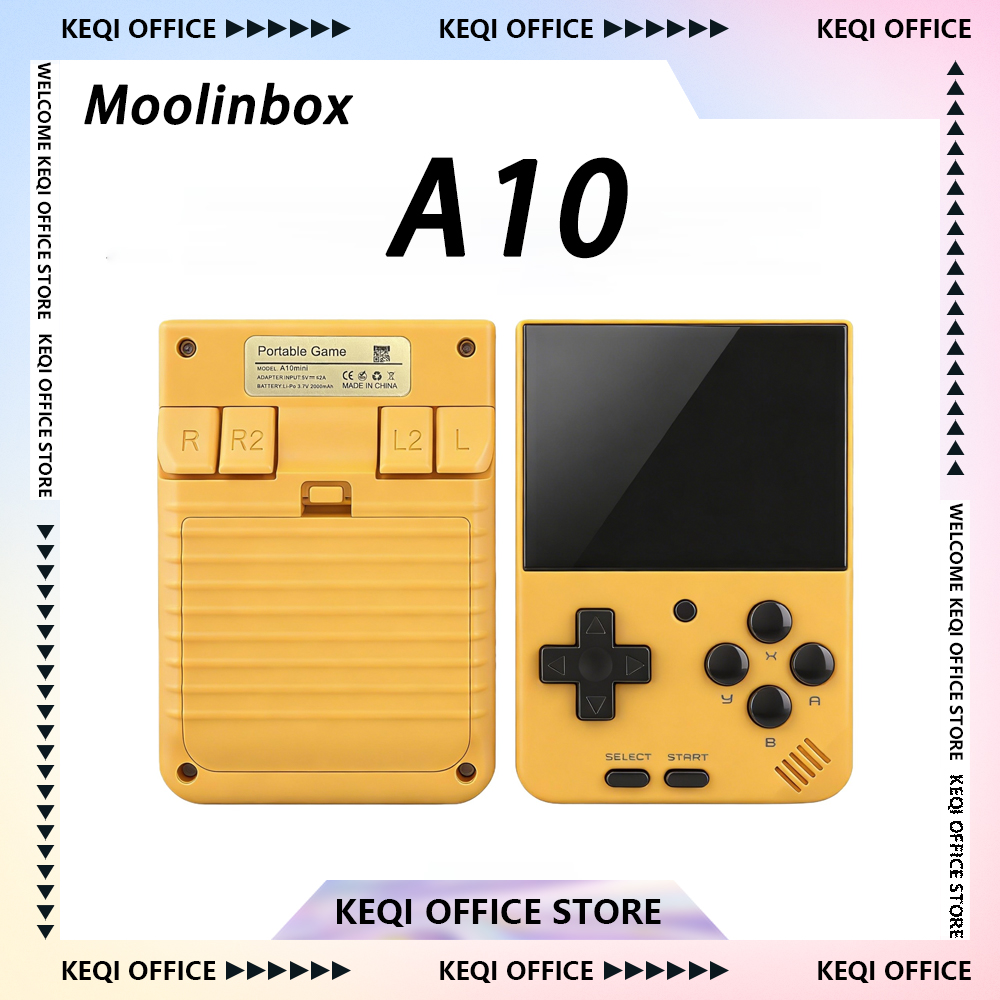 Retro Gaming Gameboy - Moolinbox A10 Mini Retro Open-Source-Spielkonsole Tragbare