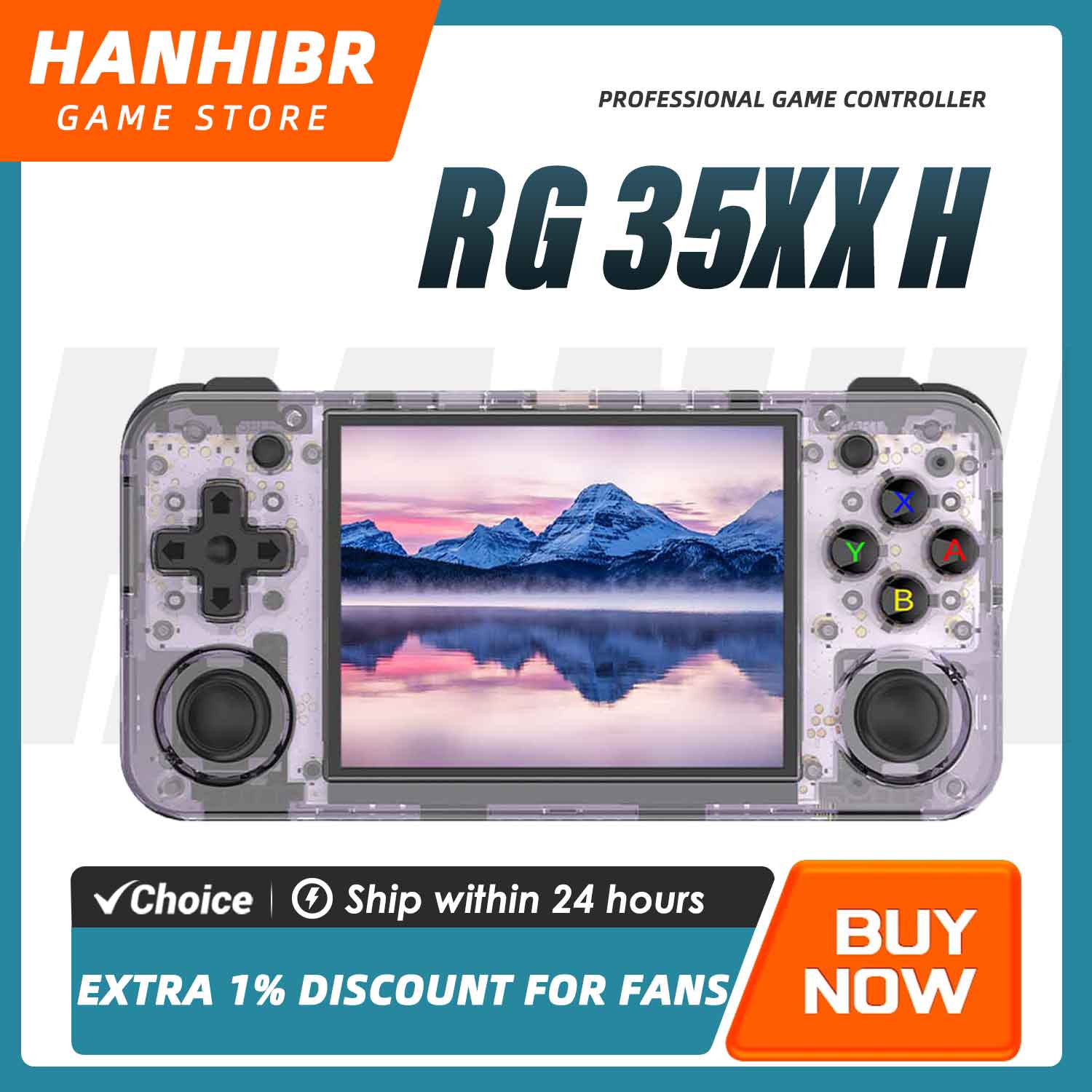 Retro Gaming Hdmi - ANBERNIC RG35XX H Horizontale Retro-Spielkonsole 3,5