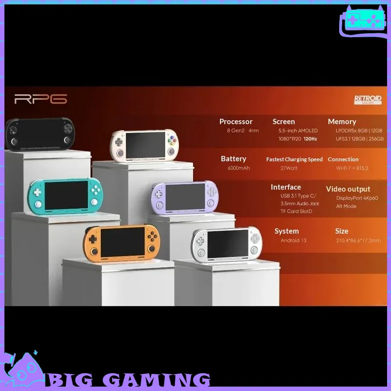 Retro Gaming Nintendo - Für Retroid Pocket G2 Gaming-Handheld 5,5-Zoll