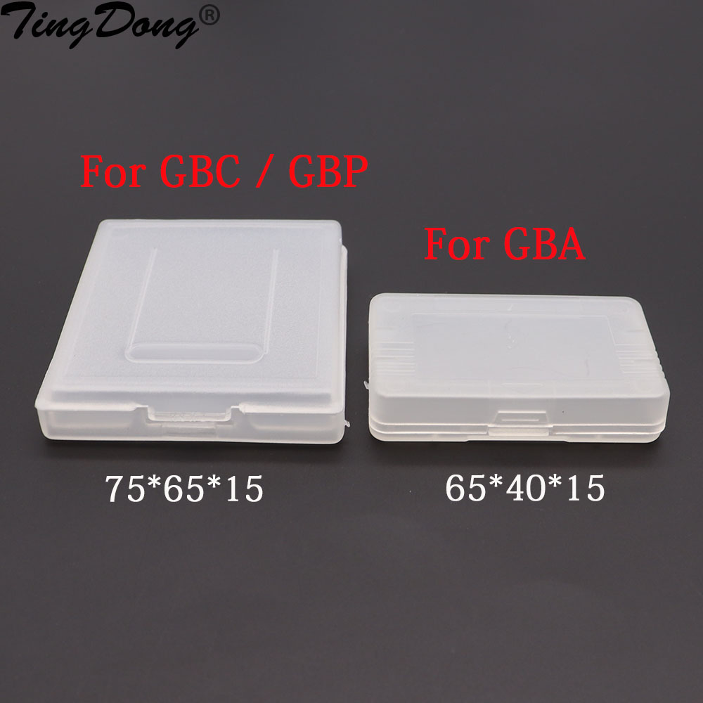 Game Boy Cartridge Holder - Kunststoff-Spielkassetten-Kartenetui für GameBoy Color GBC GBA