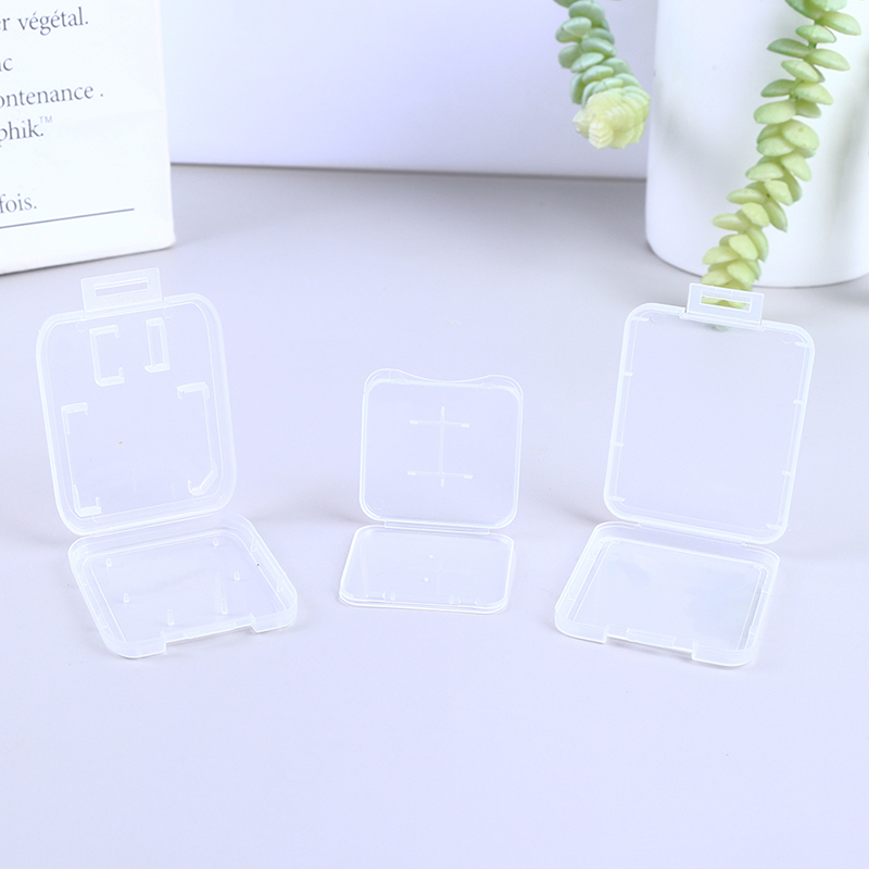 Game Boy Cartridge Holder - 10 Stück Transparente Plastik-Spielkassettenhülle Schutzhülle Aufbewahrungsbox