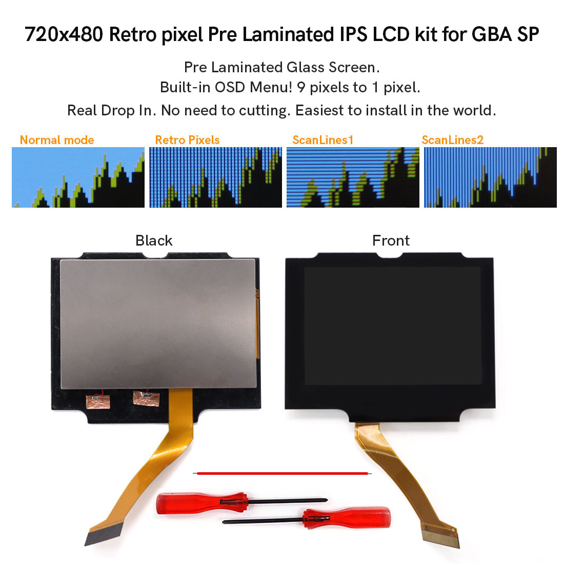 Retro Gaming Gameboy - Für GBA SP V5 720x480 Retro