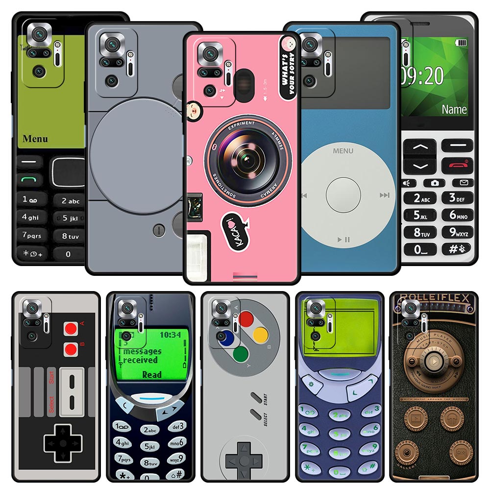 Retro Gaming On Phone - Retro Kamera Spiele Band Kassette Telefon