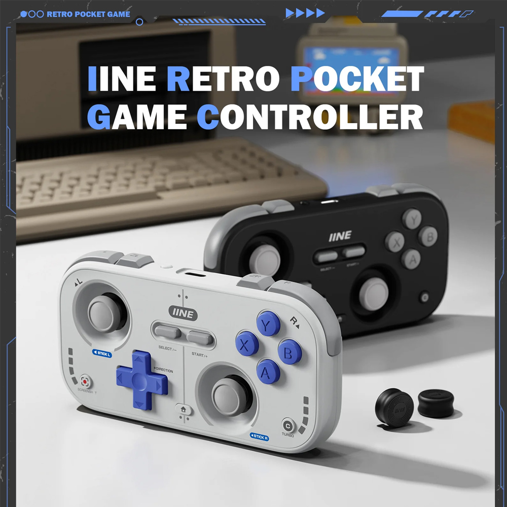 Retro Gaming Nintendo - IINE Retro Pocket Gamepad Mini-Controller für