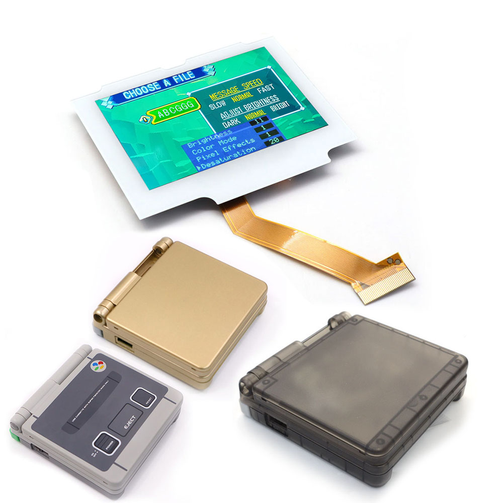 Retro Gaming Gameboy - HISPEEDIDO Vorlaminierter IPS V5 Bildschirm-Kit für