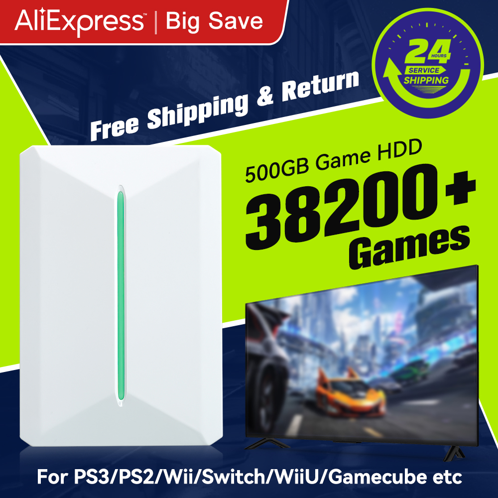 Retro Gaming Best Console - Retrobat & Playnite Retro-Spielekonsole 500 GB