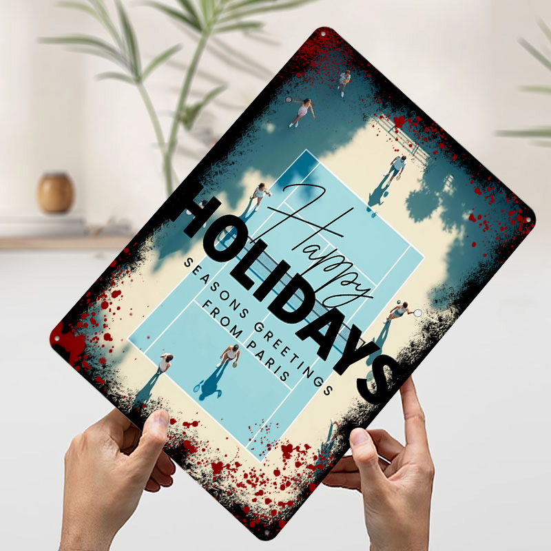 Paris Tenniscourt Bedrucktes P – Retro Gaming Paris Bewertung und Preis