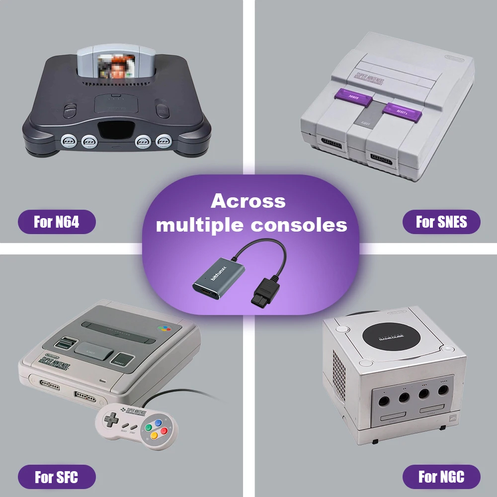 Bitfunx 720P Svideo / AV zu HD – Retro Gaming Best Console Bewertung und Preis