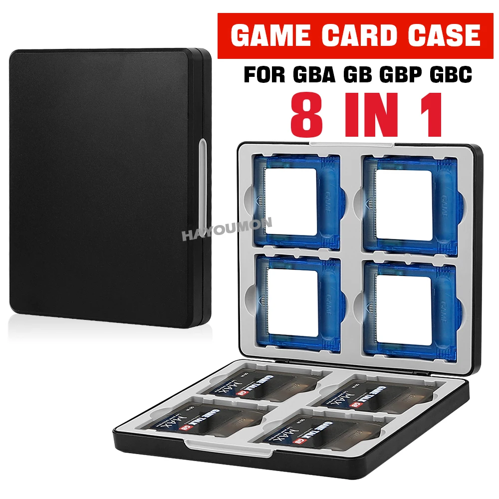 Tragbare 8-in-1-Spielkarten-Au – Game Boy Cartridge Holder Bewertung und Preis