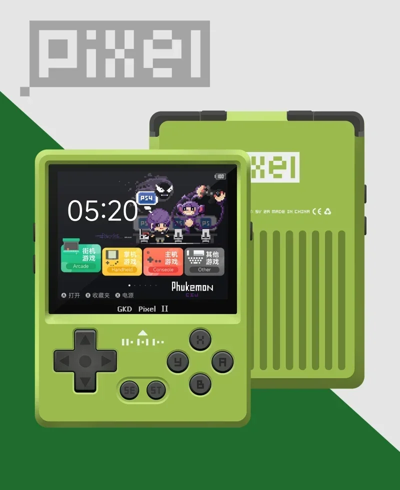GKD Pixel 2 Handheld-Spielekon – Retro Gaming Nintendo Bewertung und Preis