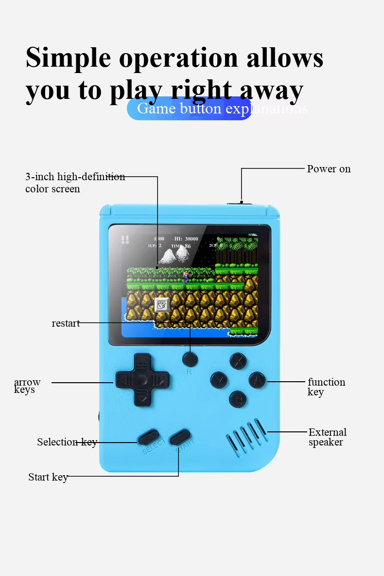 400-in-1-Mini-Spielekonsole, t – Retro Gaming Best Console Bewertung und Preis