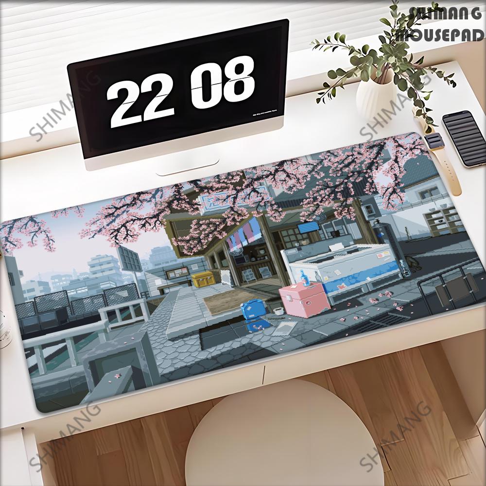 Retro Vaporwave Mousepad Neon  – Retro Gaming Tokyo Bewertung und Preis