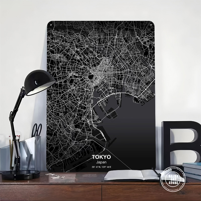 Tokyo Stadtplan 3D-Gedrucktes  – Retro Gaming Tokyo Bewertung und Preis