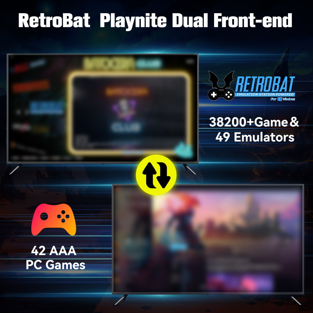 Retrobat&Playnite System HDD R – Retro Gaming Best Console Bewertung und Preis