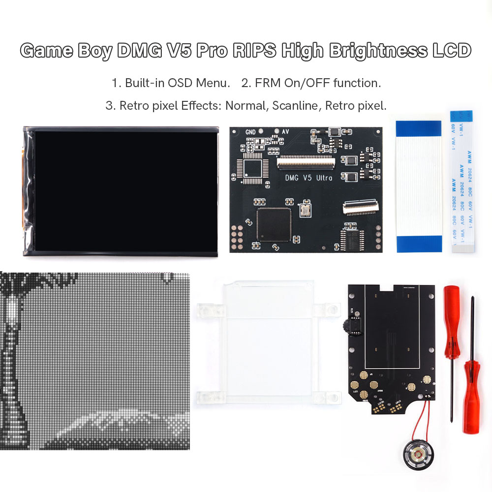 HISPEEDIDO Für GB Dmg V5 Pro 3 – Retro Gaming Gameboy Bewertung und Preis