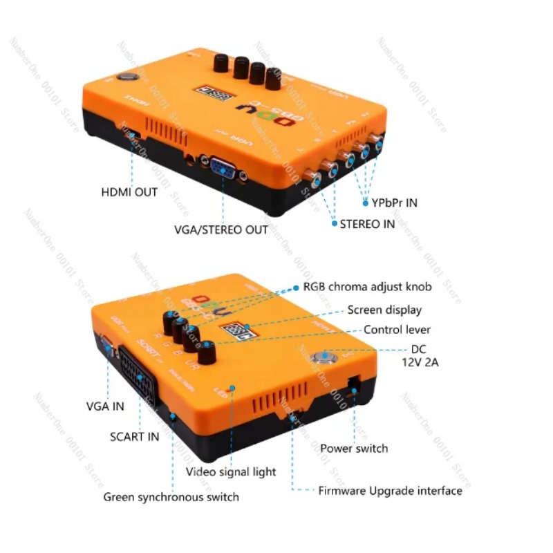 ODV GBS-C AIO RGBS YPbPr RGBHV – Retro Gaming Videos Bewertung und Preis