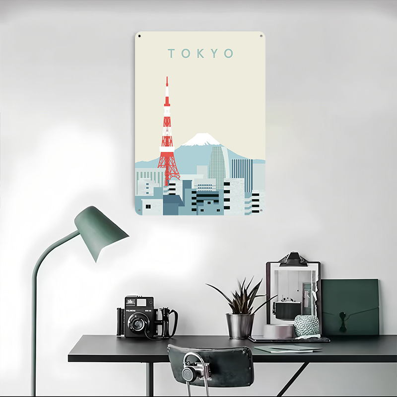 Tokyo Poster Retro 3D-Gedruckt – Retro Gaming Tokyo Bewertung und Preis