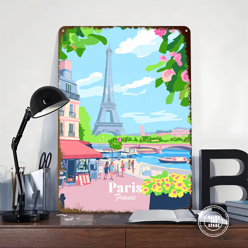 Paris Frankreich Poster Indivi – Retro Gaming Paris Bewertung und Preis