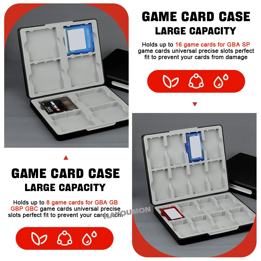 Schwarzer Spielkartenhalter fü – Game Boy Cartridge Holder Bewertung und Preis