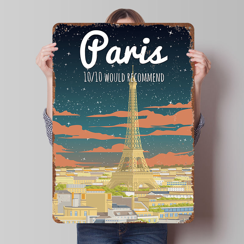 Paris Eiffelturm Reiseplakat P – Retro Gaming Paris Bewertung und Preis