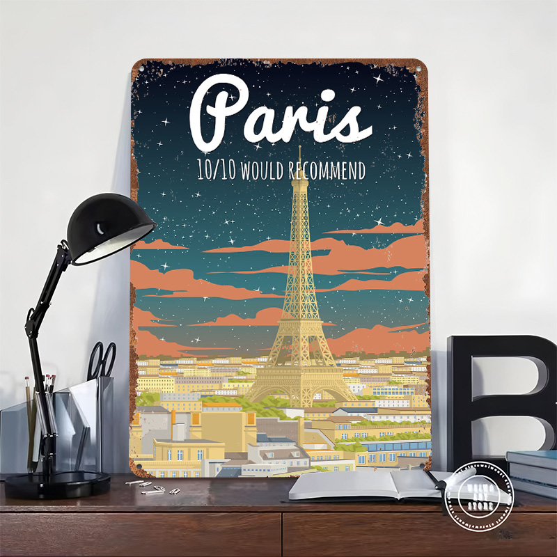 Paris Eiffelturm Reiseplakat P – Retro Gaming Paris Bewertung und Preis