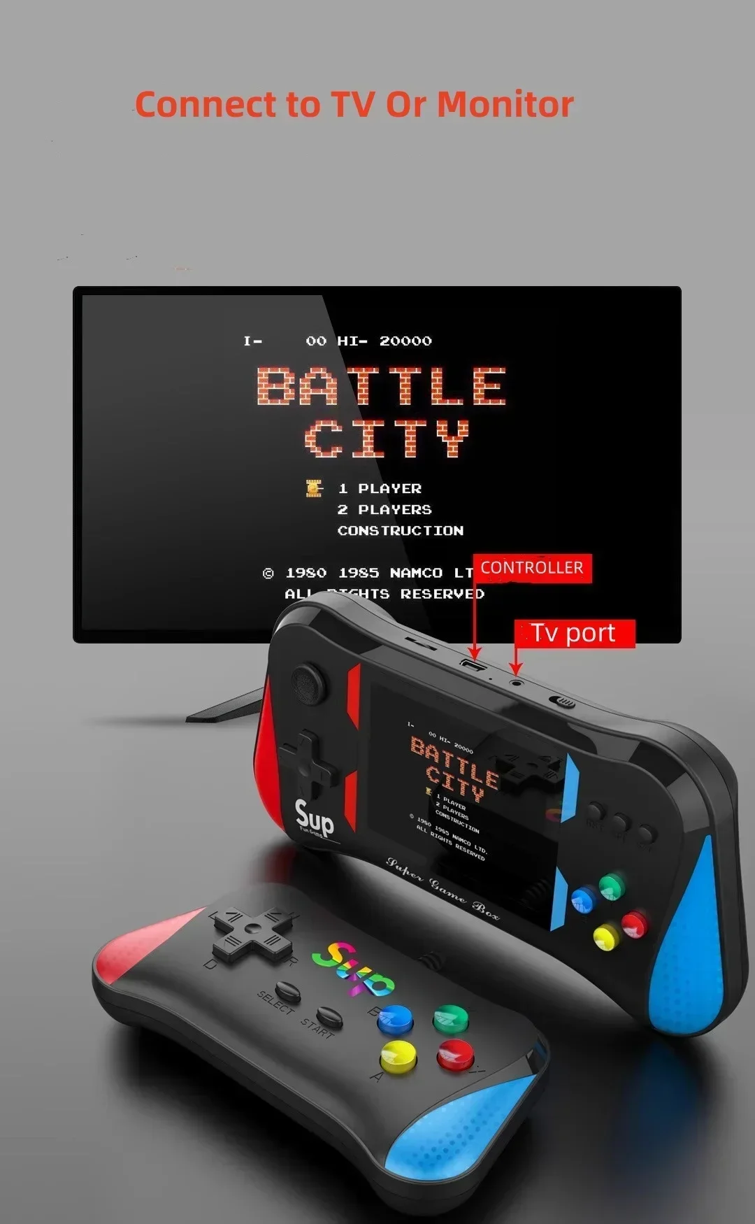 Kinderspielkonsole Palm Retro  – Retro Gaming Videos Bewertung und Preis