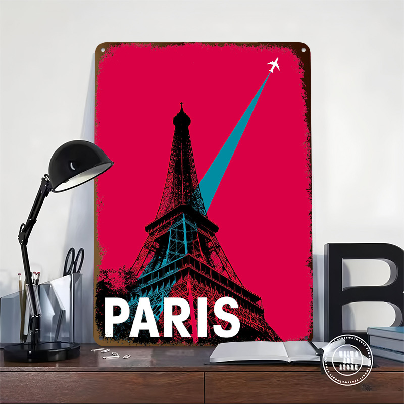 Paris Eiffelturm Reise Metall  – Retro Gaming Paris Bewertung und Preis